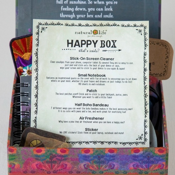 NEW love you to the moon and back boho happy box - Picture 5 of 6